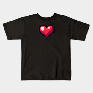 Pixel Heart Kids T-Shirt